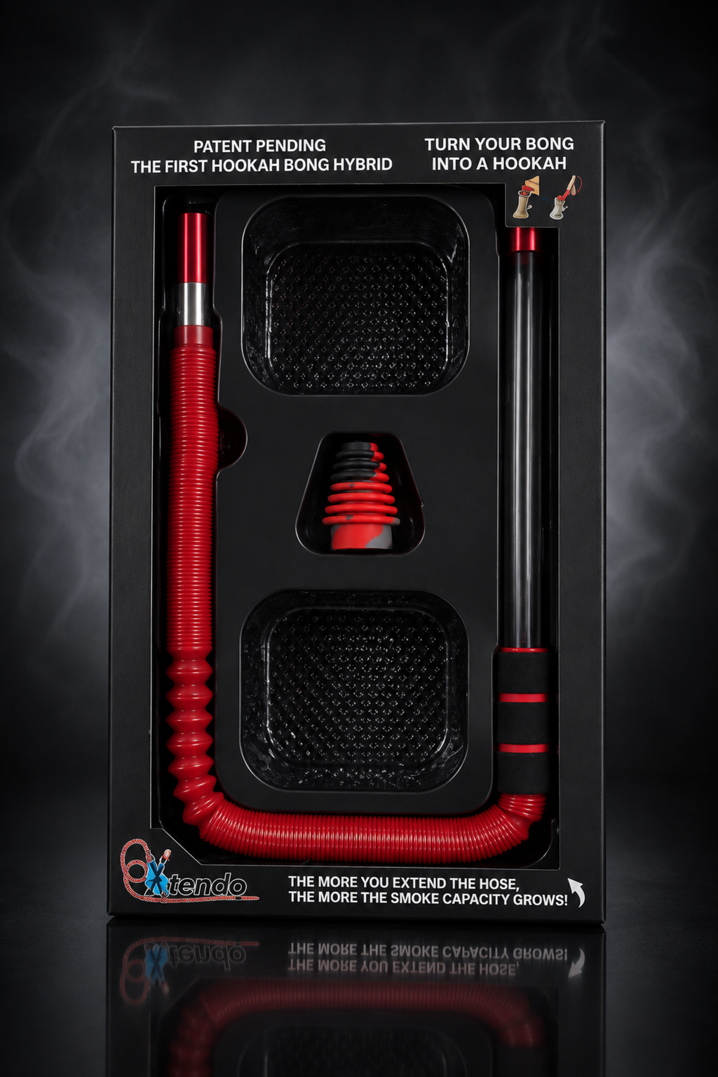 Xtendo Medium Adapter Kit — Red