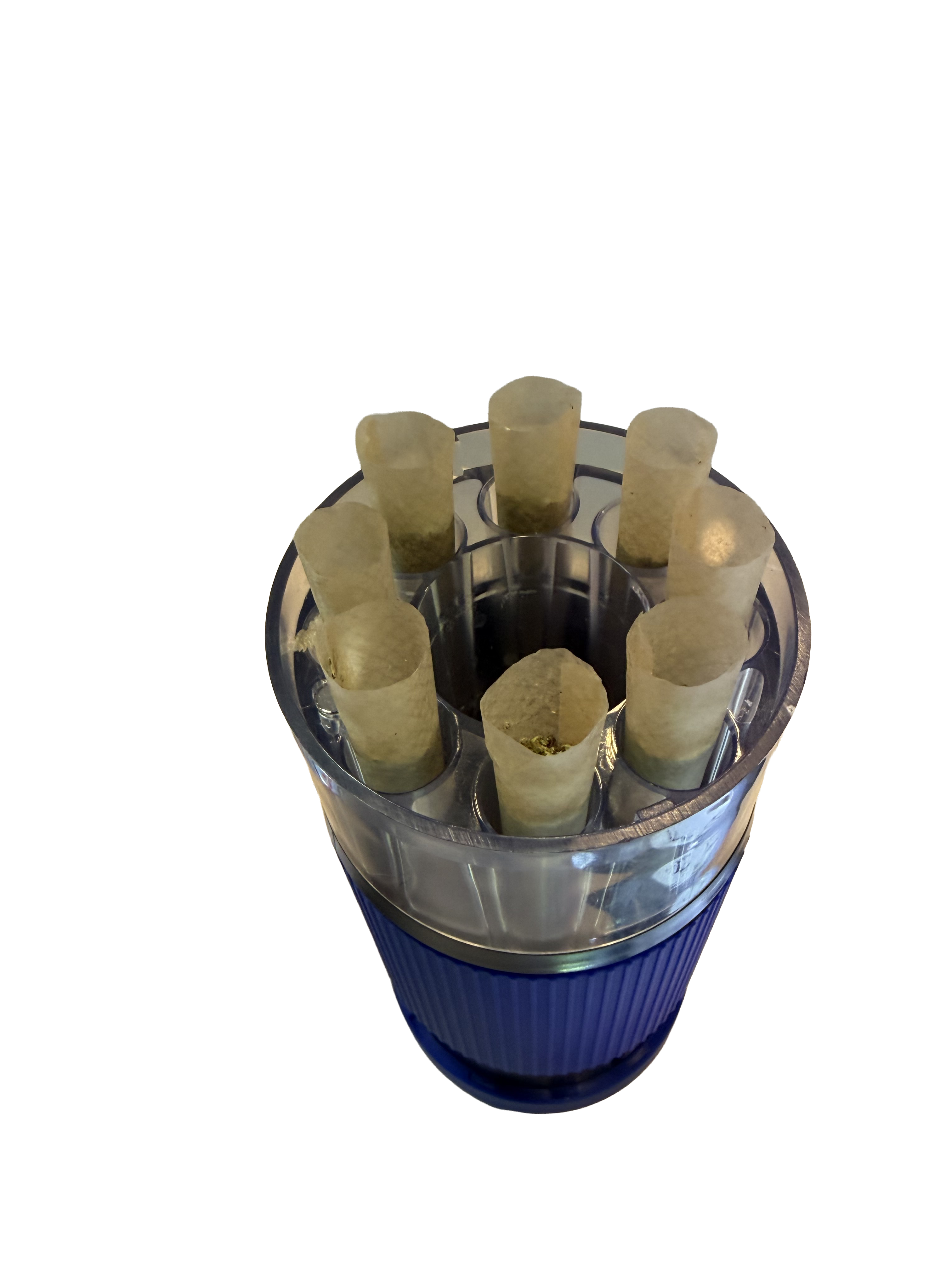 Xtendo 3-in-1 Grinder Pre-Roll Shooter — Fill 8 Cones at Once with Precision