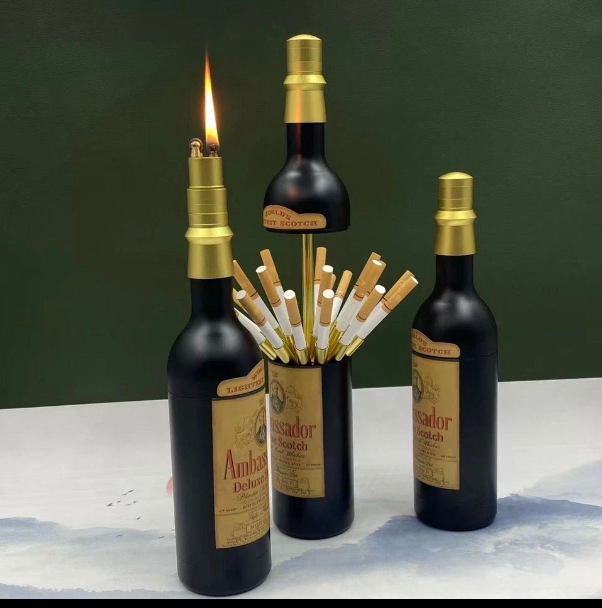 Xtendo Arsenal Reserve — Hidden Storage Bottle for Pre-Rolls & Cigarettes (Holds 20)