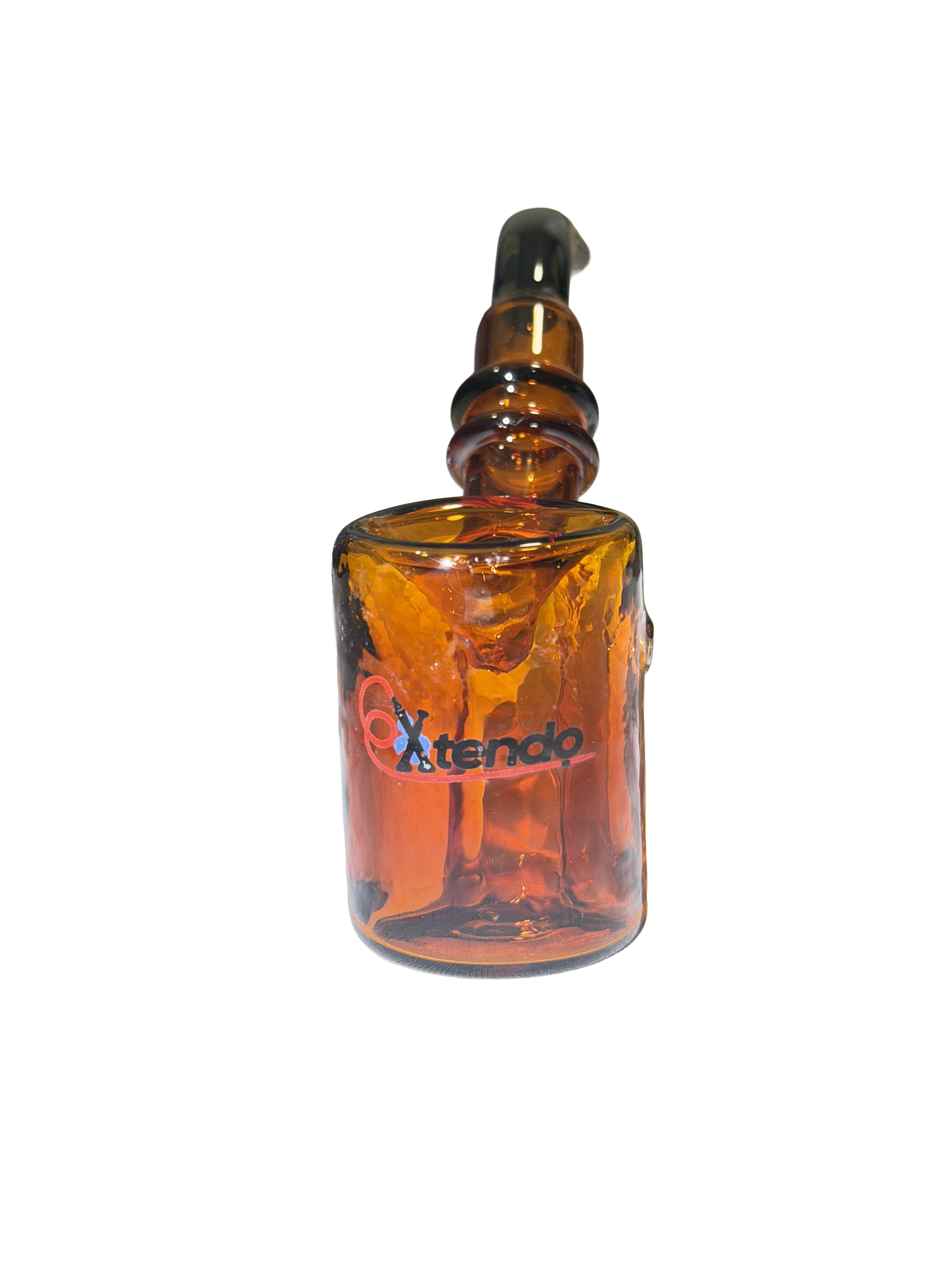 Xtendo Sherlock Glass Pipe — Classic Sitter Design with Ash-Catching Base