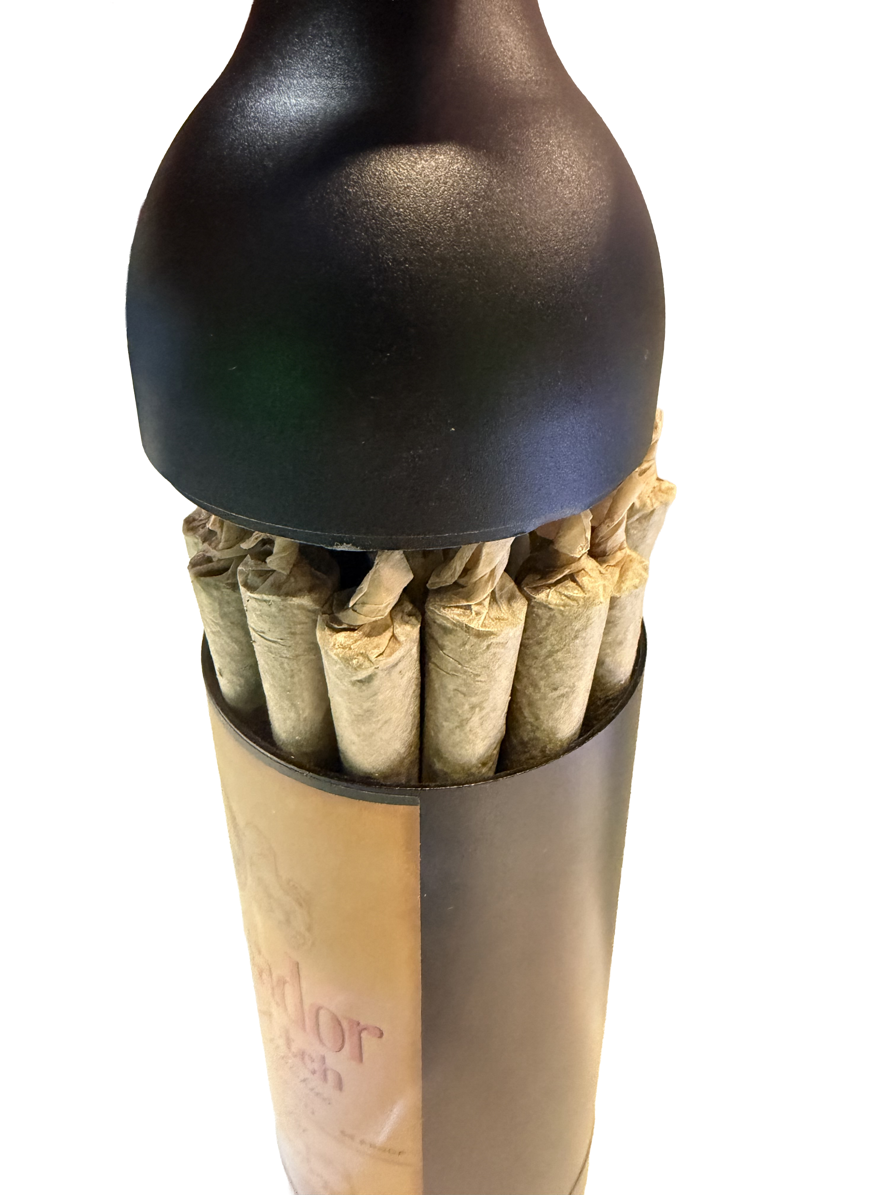 Xtendo Arsenal Reserve — Hidden Storage Bottle for Pre-Rolls & Cigarettes (Holds 20)