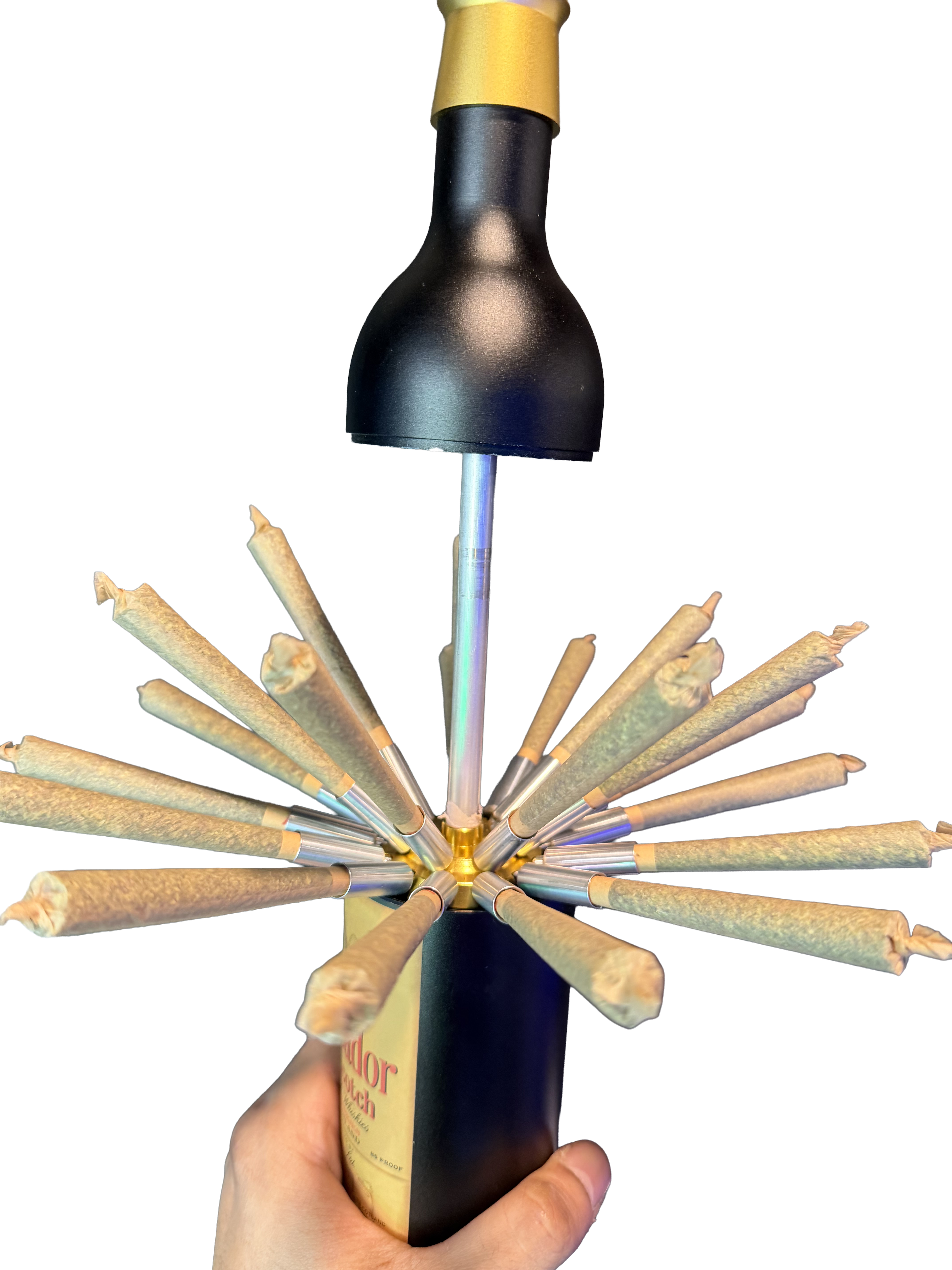 Xtendo Arsenal Reserve — Hidden Storage Bottle for Pre-Rolls & Cigarettes (Holds 20)