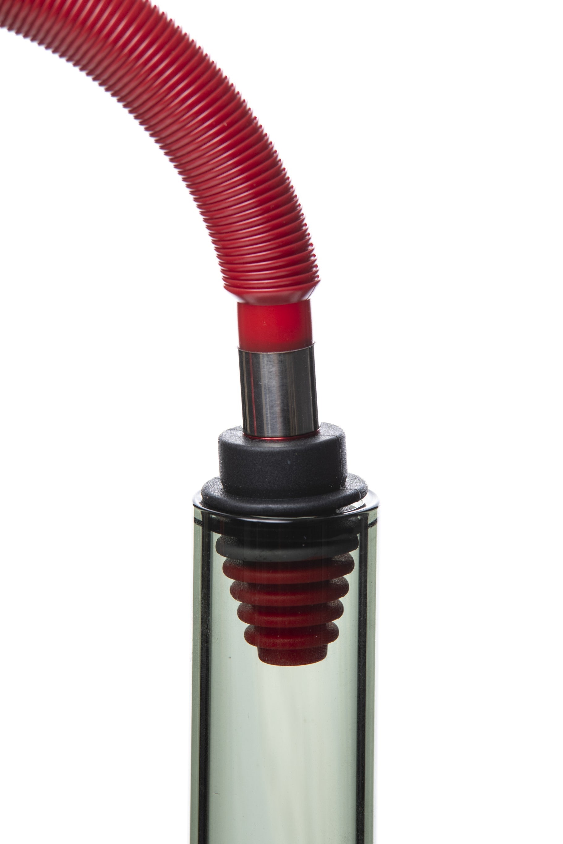 Xtendo Medium Adapter Kit with Extendable Hose (Red)