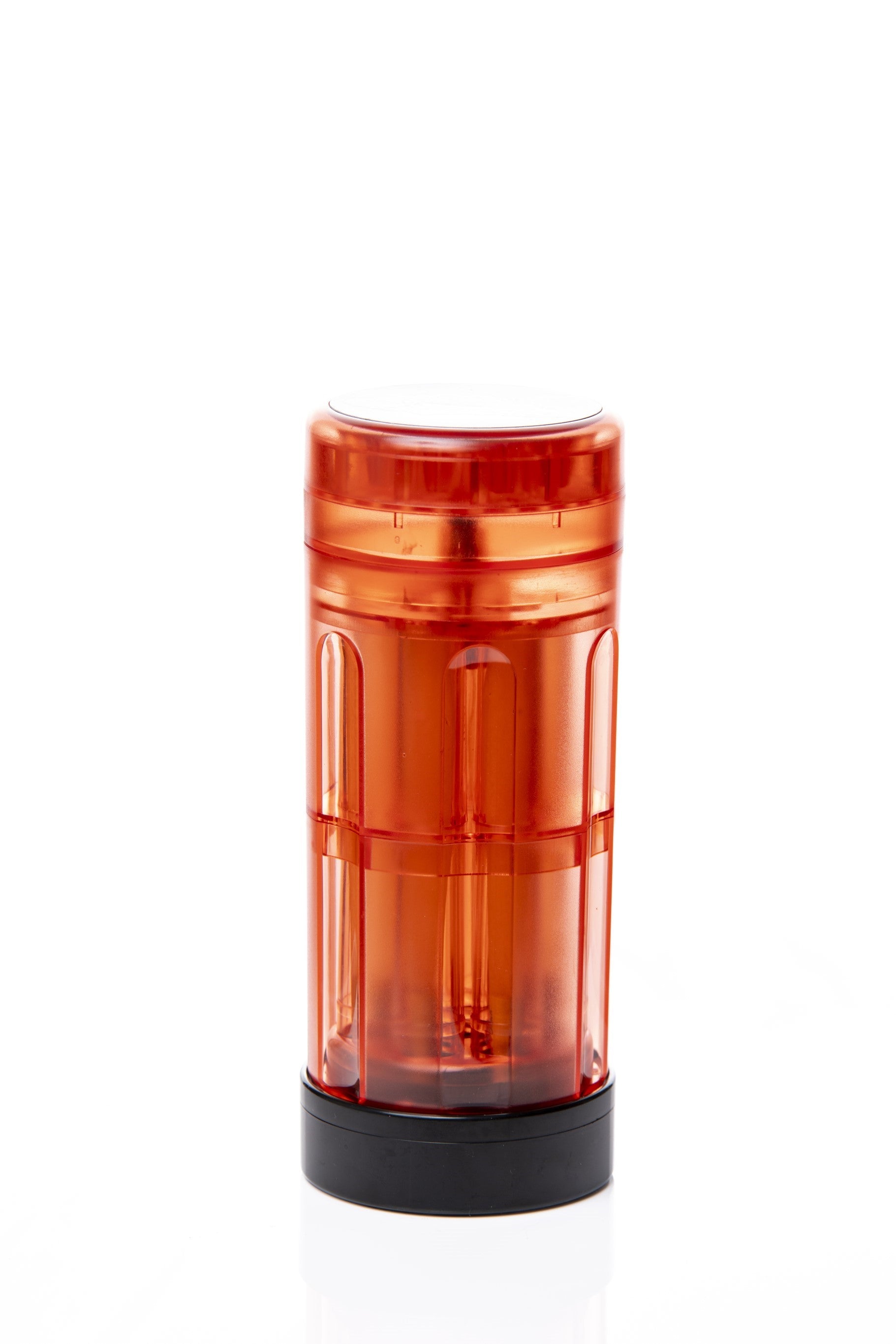 Xtendo 6 Shooter Grinder (Red) — 3-in-1 Grinder 6 Cone Revolving Loader & Storage