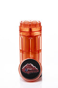Xtendo 6 Shooter Grinder (Red) — 3-in-1 Grinder 6 Cone Revolving Loader & Storage