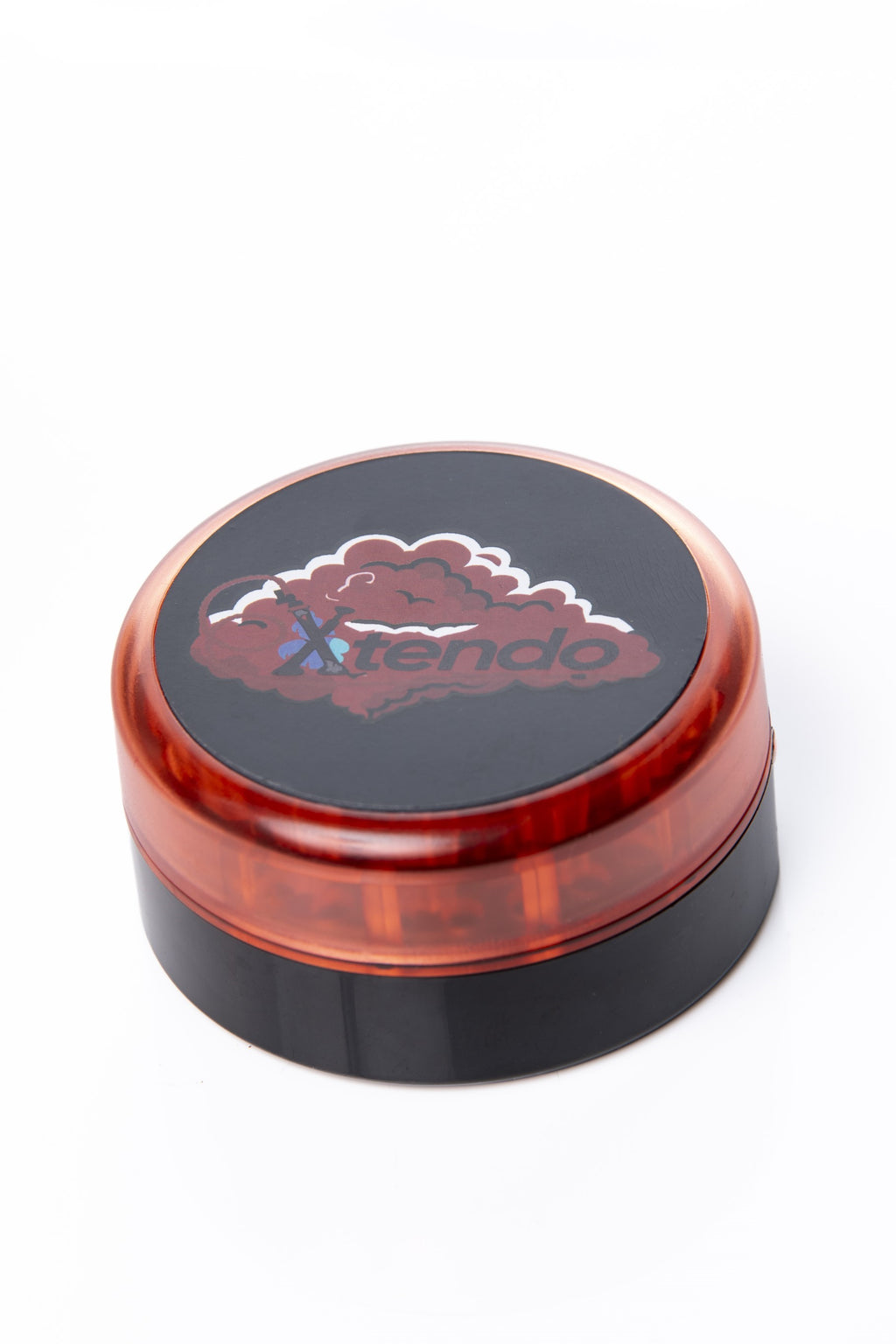 Xtendo 6 Shooter Grinder (Red) — 3-in-1 Grinder 6 Cone Revolving Loader & Storage