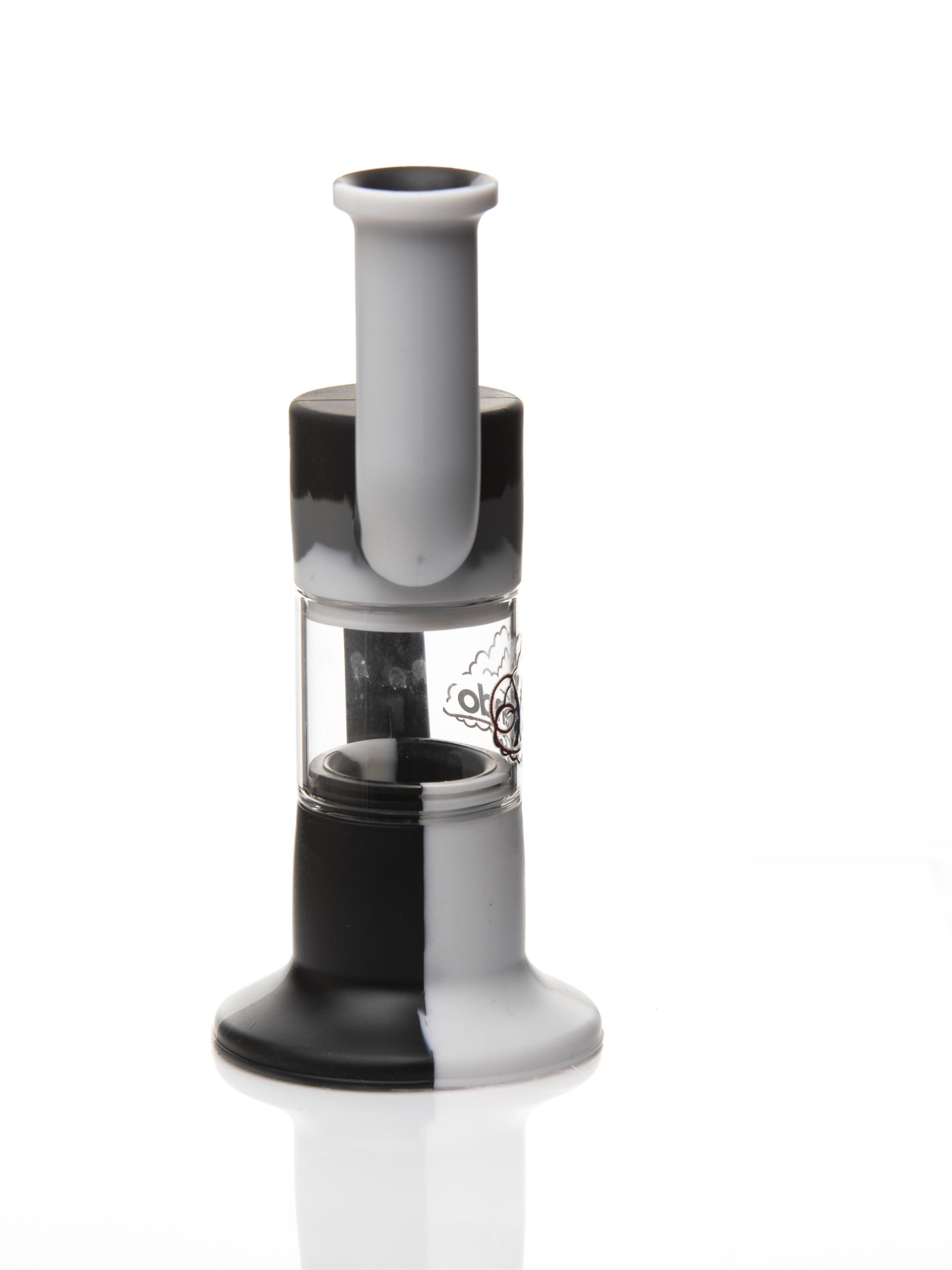 Xtendo WHITE Hybrid Complete Kit with Xtendo Adapter, Silicone/Glass Bowl, & Extendable Hose