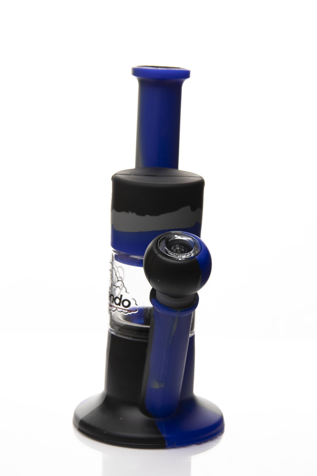 Xtendo BLUE Hybrid Complete Kit with Xtendo Adapter, Silicone/Glass Bowl, & Extendable Hose