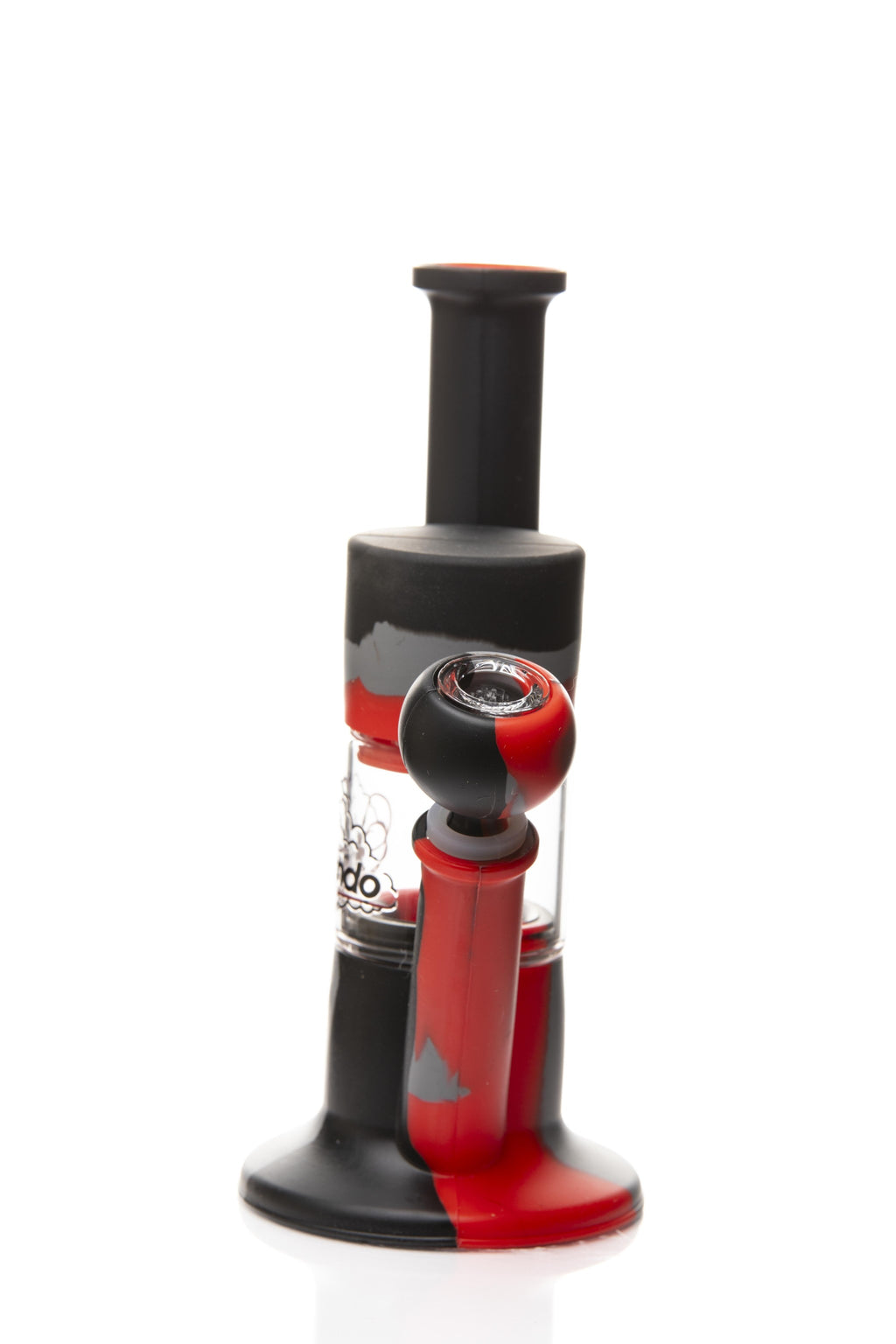 Xtendo RED Hybrid Complete Kit with Xtendo Adapter, Silicone/Glass Bowl, & Extendable Hose