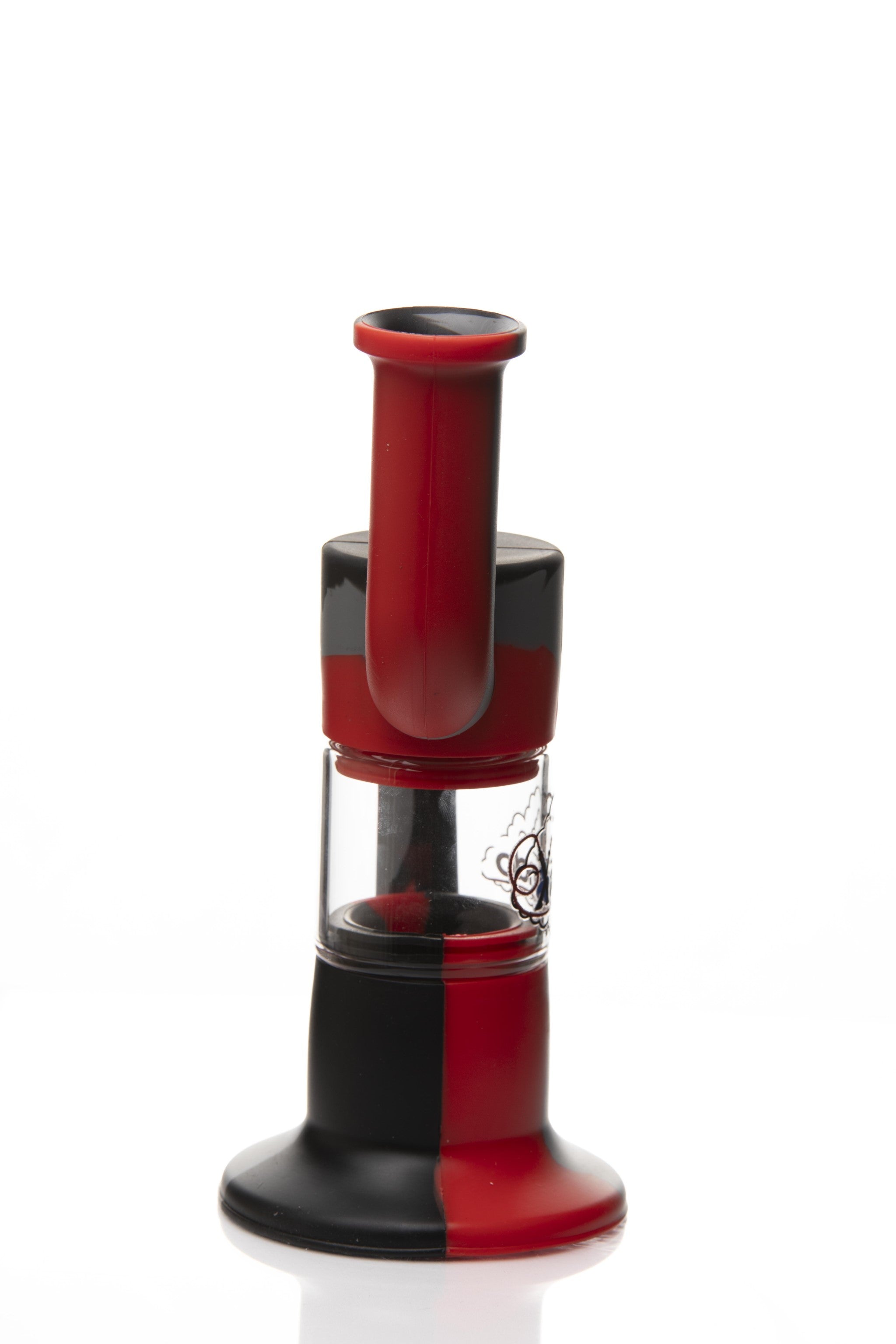Xtendo RED Hybrid Complete Kit with Xtendo Adapter, Silicone/Glass Bowl, & Extendable Hose