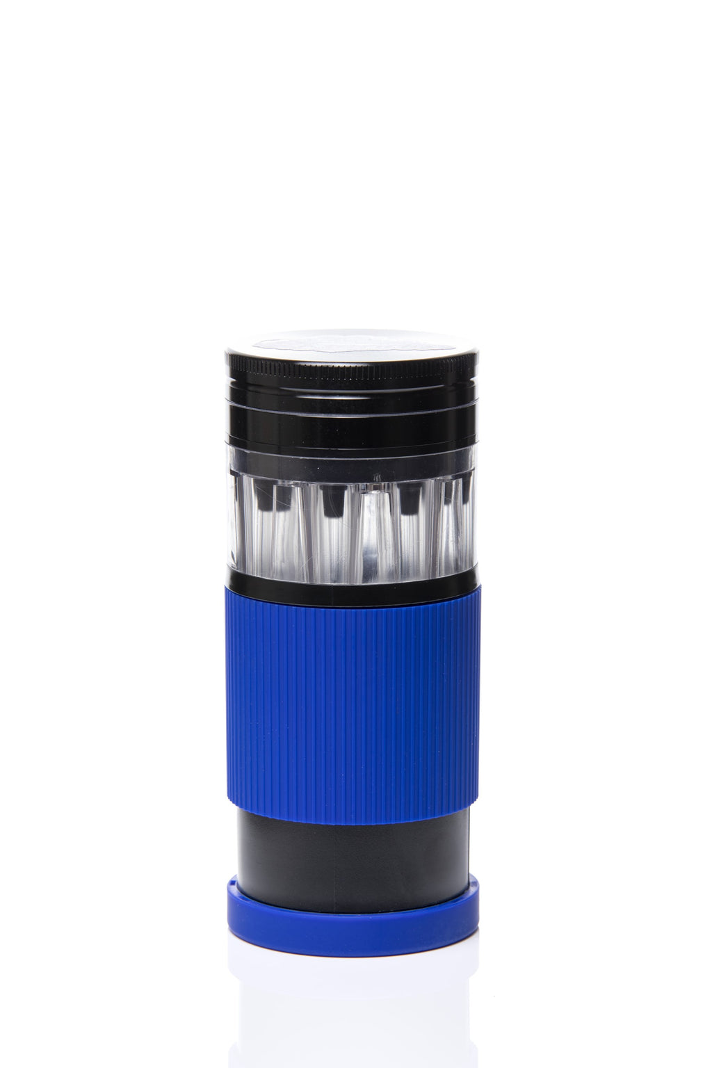 Xtendo 3-in-1 Grinder Pre-Roll Shooter (BLUE) — Fill 8 Cones at Once with Precision