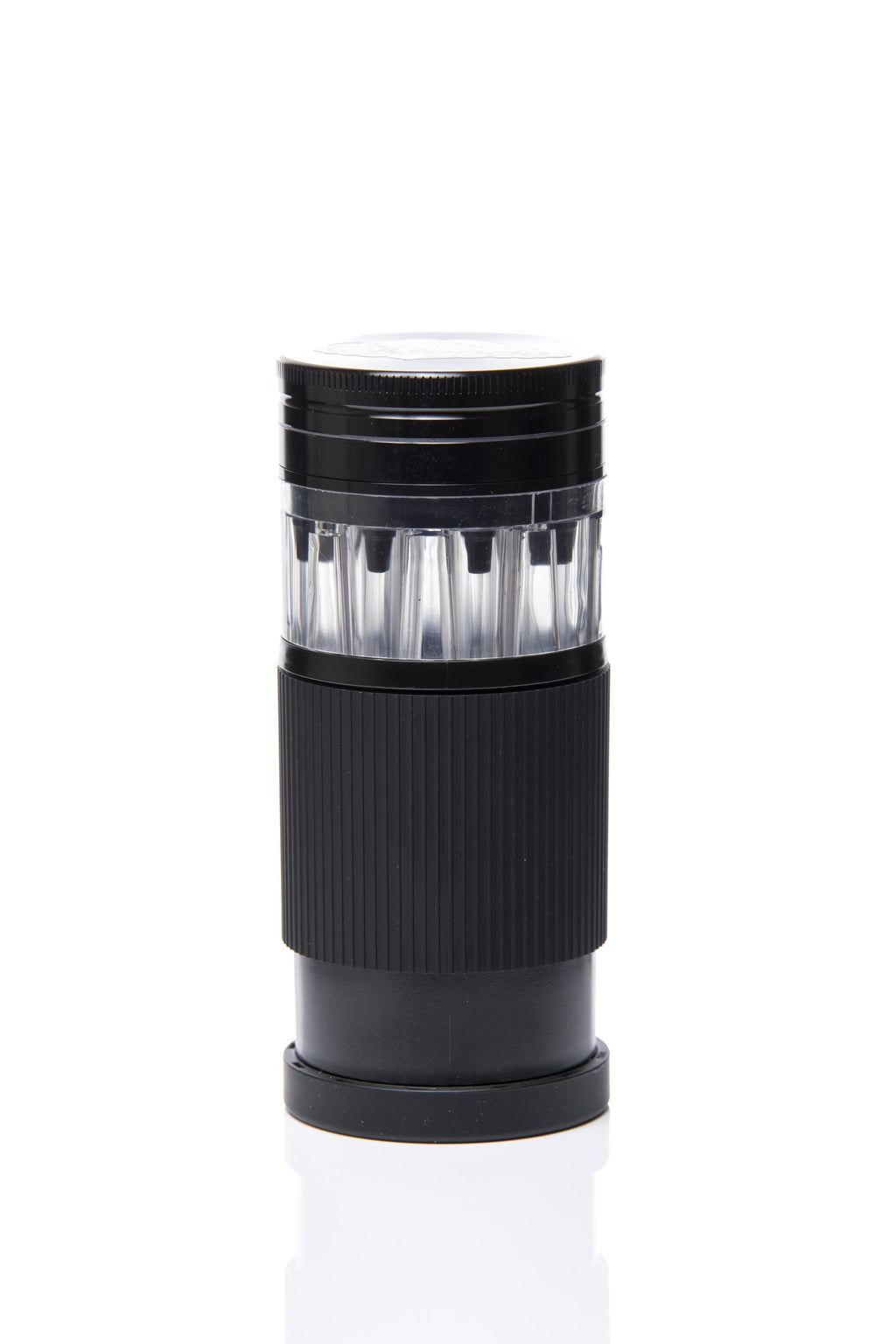 Xtendo 3-in-1 Grinder Pre-Roll Shooter (BLACK) — Fill 8 Cones at Once with Precision