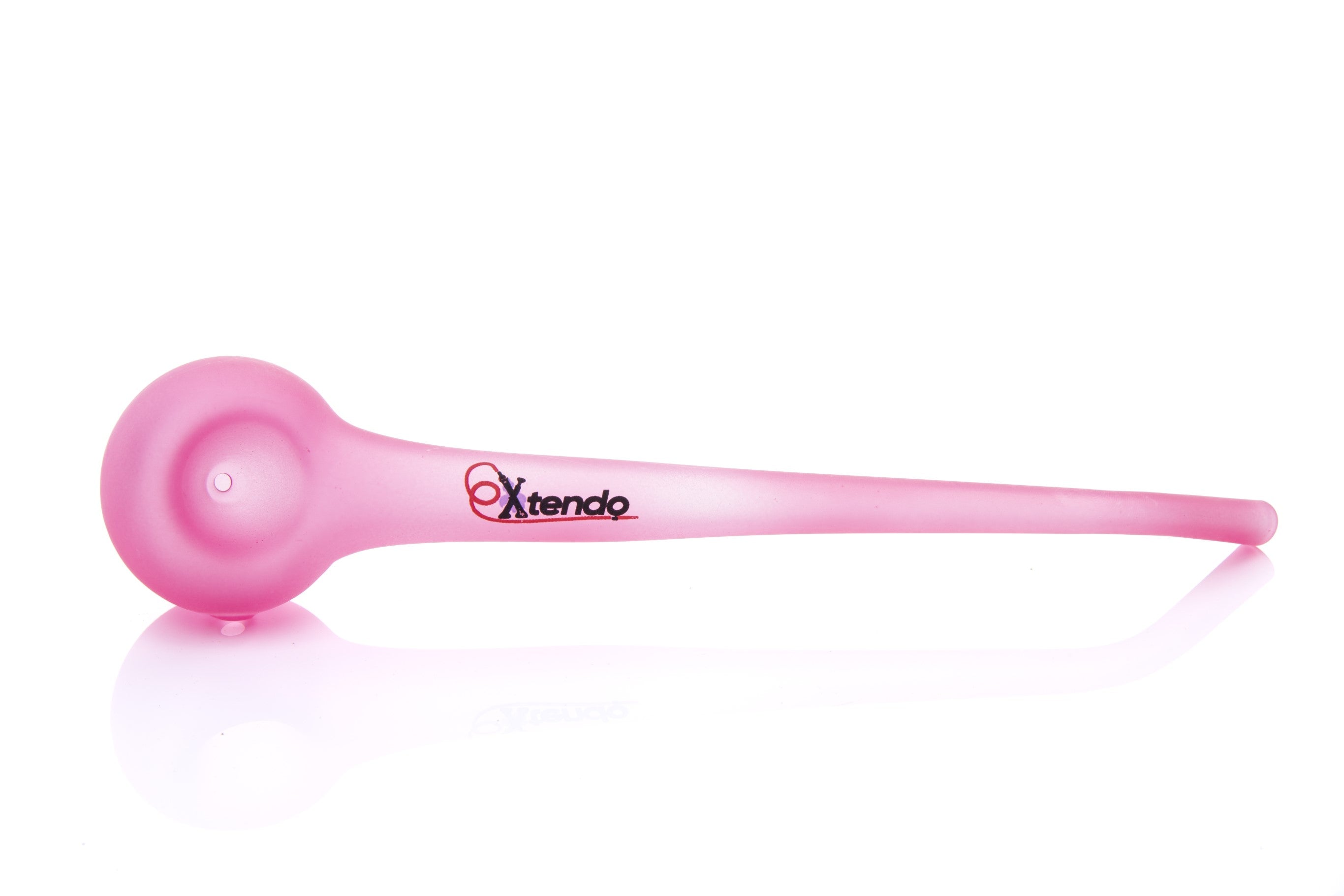 Xtendo Gandalf Glass Pipe (PINK) — Long Stem Wizard-Style Churchwarden Hand Pipe