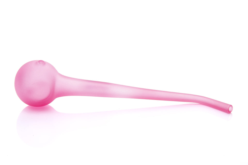 Xtendo Gandalf Glass Pipe (PINK) — Long Stem Wizard-Style Churchwarden Hand Pipe