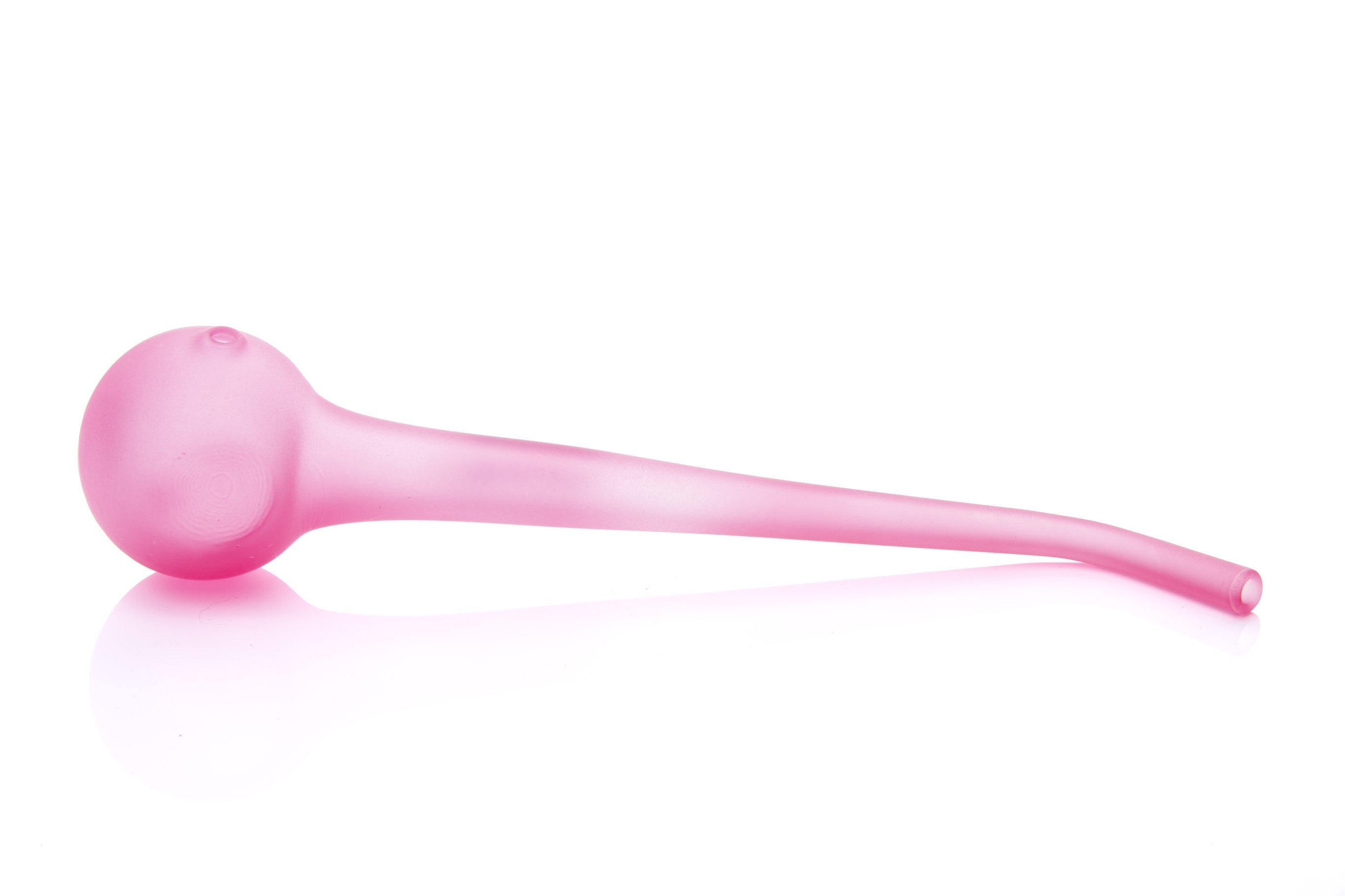 Xtendo Gandalf Glass Pipe (PINK) — Long Stem Wizard-Style Churchwarden Hand Pipe