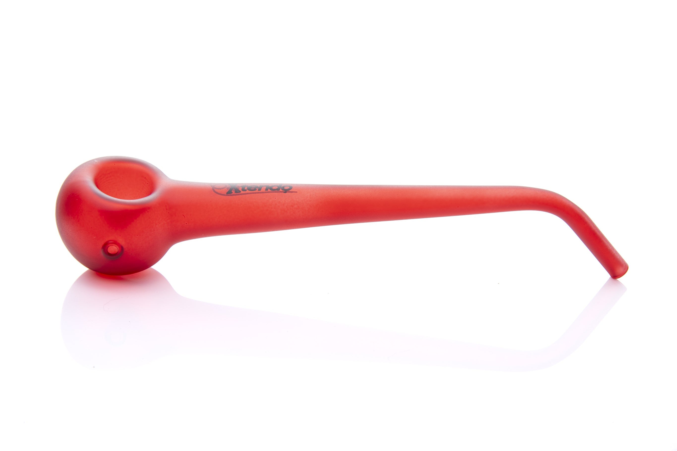 Xtendo Gandalf Glass Pipe (RED) — Long Stem Wizard-Style Churchwarden Hand Pipe