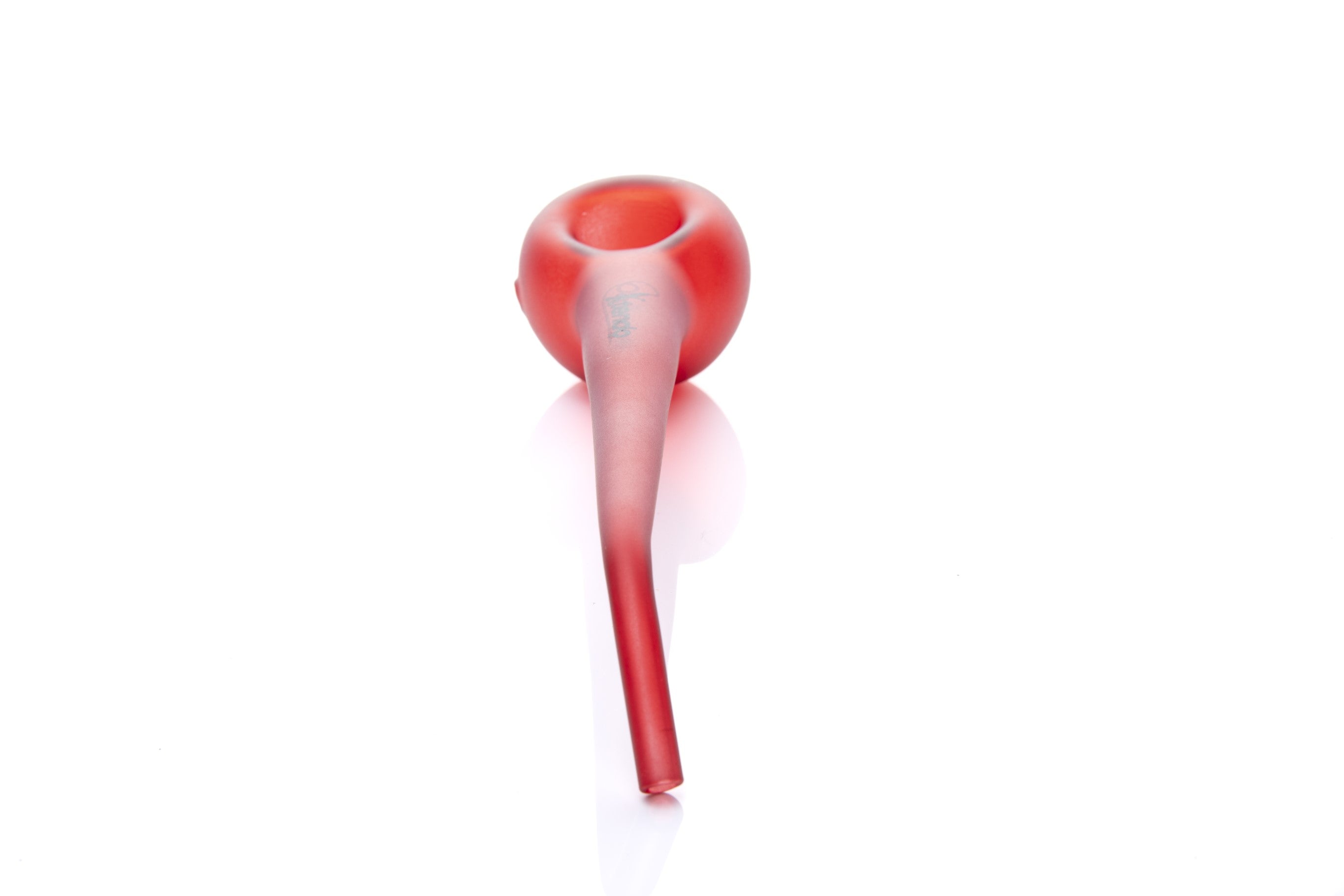 Xtendo Gandalf Glass Pipe (RED) — Long Stem Wizard-Style Churchwarden Hand Pipe