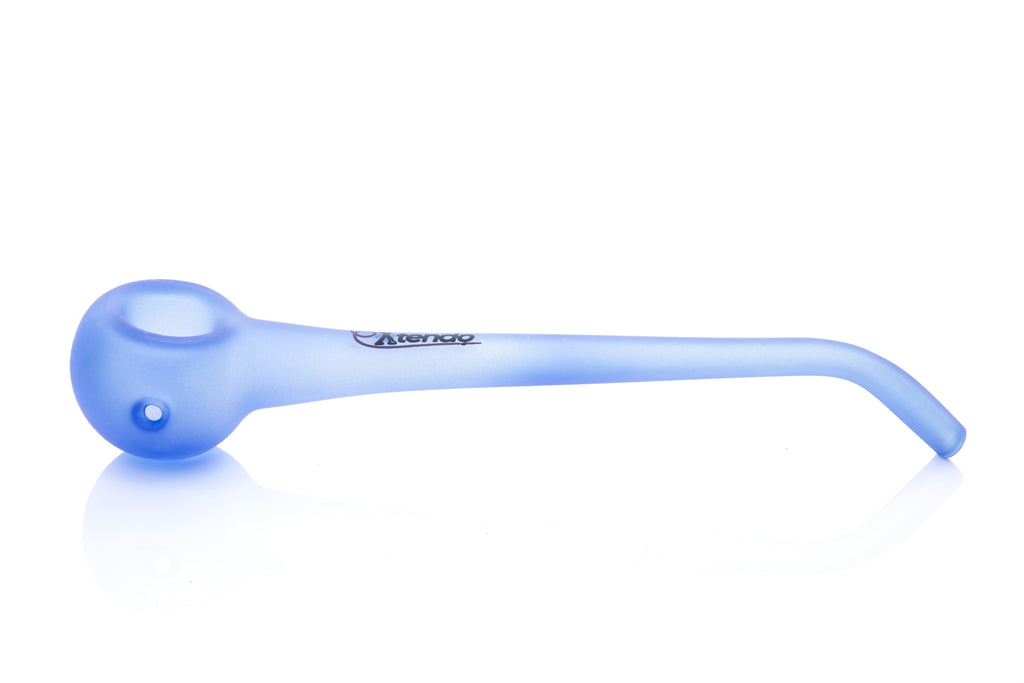 Xtendo Gandalf Glass Pipe (BLUE) — Long Stem Wizard-Style Churchwarden Hand Pipe