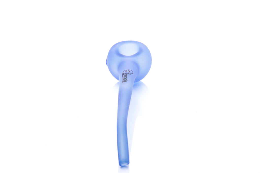 Xtendo Gandalf Glass Pipe (BLUE) — Long Stem Wizard-Style Churchwarden Hand Pipe