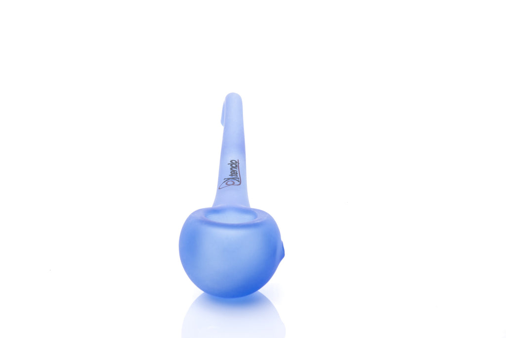 Xtendo Gandalf Glass Pipe (BLUE) — Long Stem Wizard-Style Churchwarden Hand Pipe