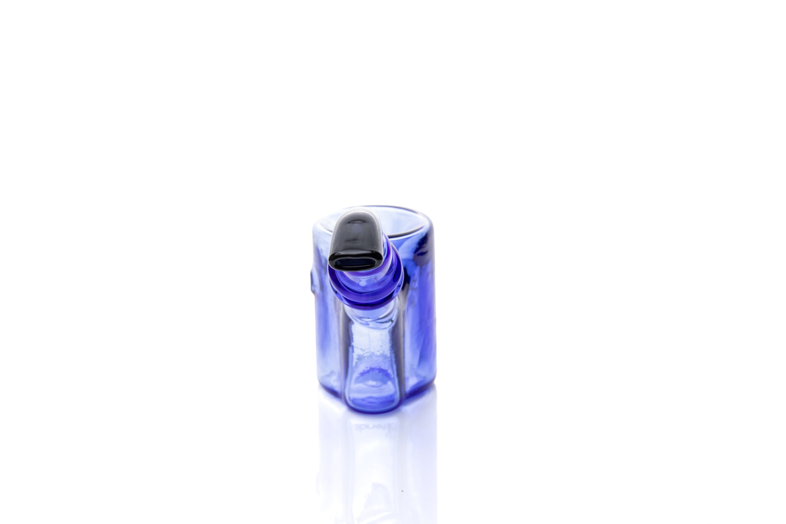 Xtendo Sherlock Glass Pipe (BLUE) — Classic Sitter Design with Ash-Catching Base