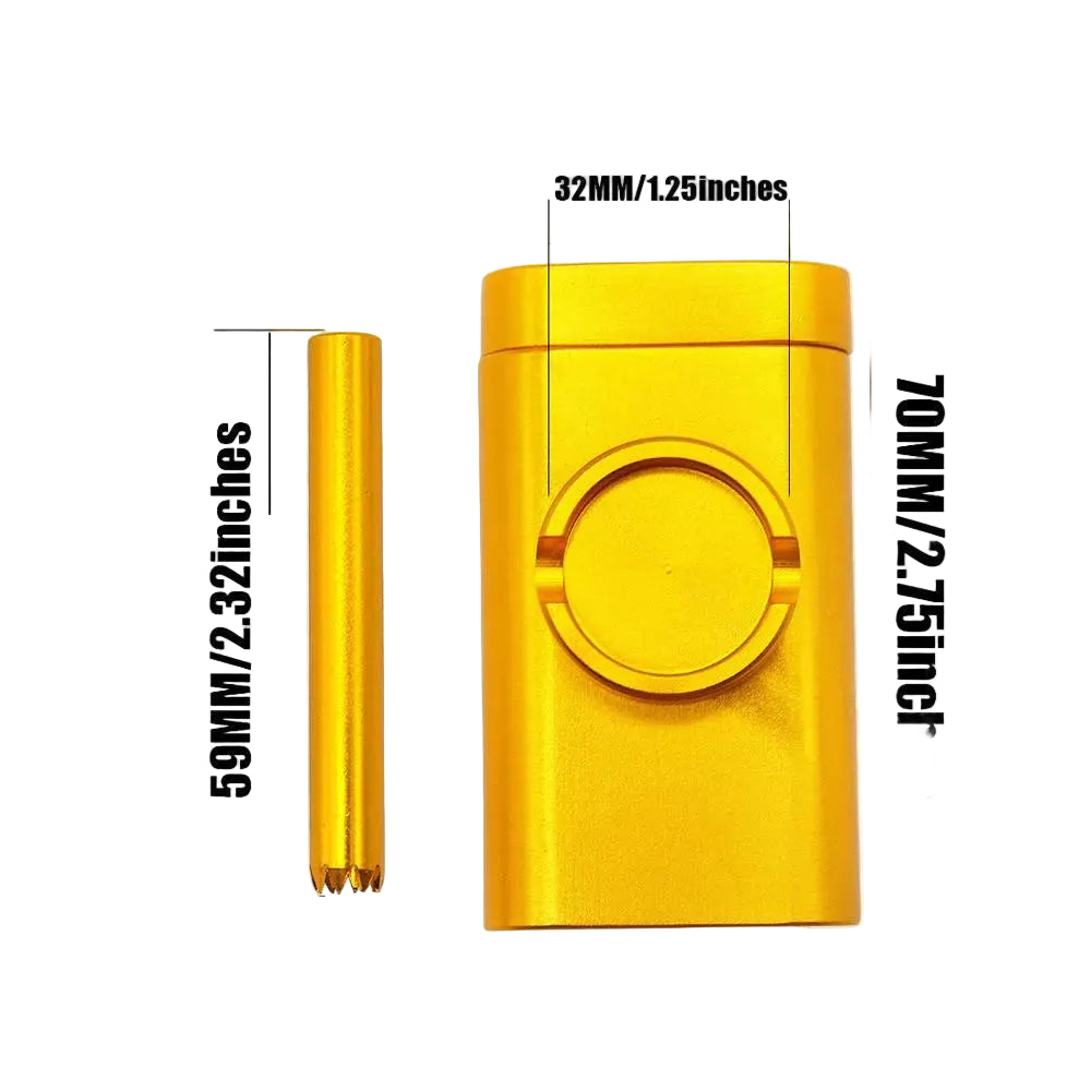 Yellow Metal Grinder