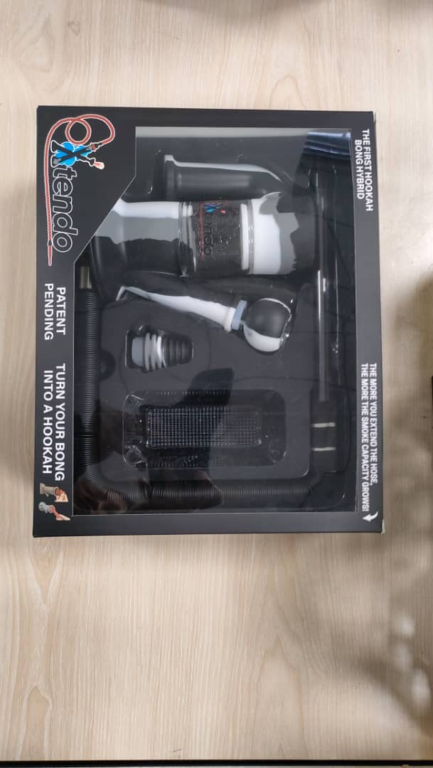 Xtendo Hybrid Complete Kit with Xtendo Adapter, Silicone/Glass Bowl, & Extendable Hose